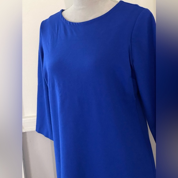 🔵5 For $15🔵 Chico’s Cobalt Blue So Slimming Dress - Picture 2 of 9
